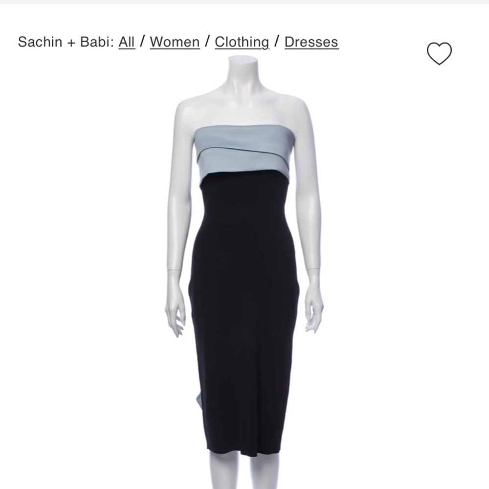 Sachin & Babi fitted dress